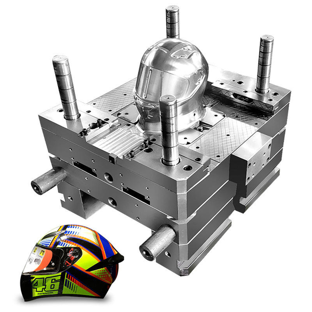 Hot Sale Motorcycle Helmet Plastic Mold, Mould Manufacturer Safety Helmet Mould