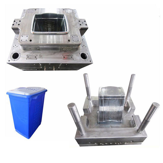 custom design newest style plastic waste bin mould, Plastic dust bin Mould