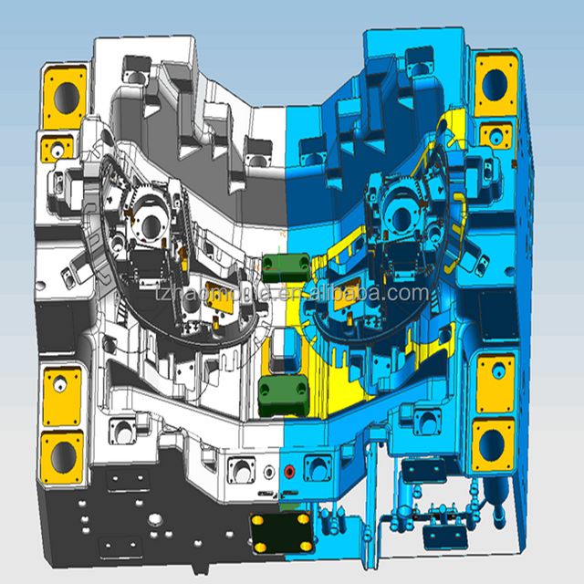 Plastic injection auto lamp mould