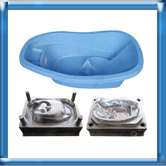 custom design make new style plastic baby bath bucket mould, plastic kids bathtub mould