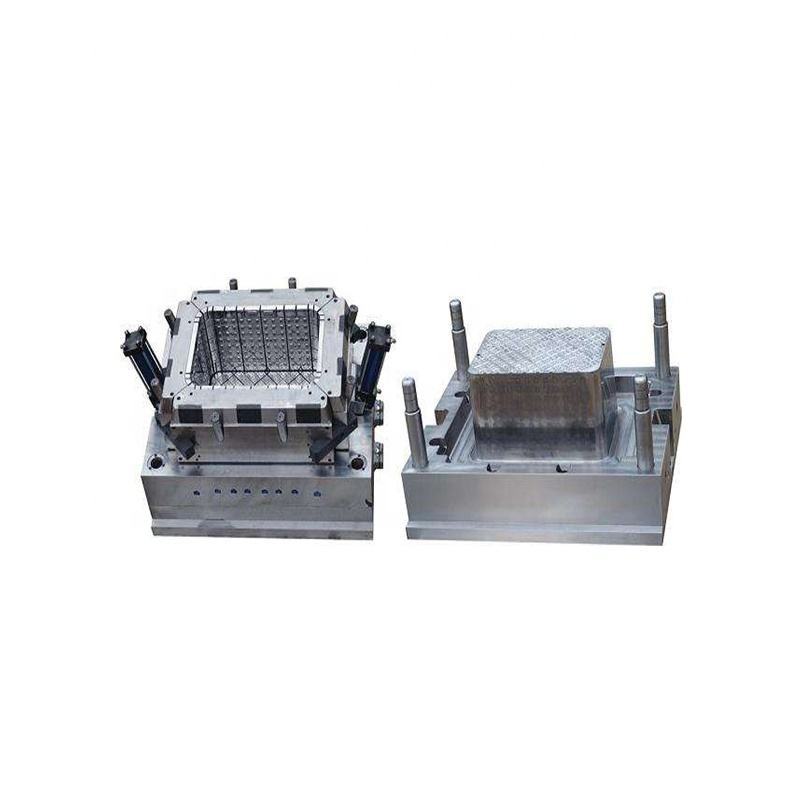Plastic injection crate mould die mold tool