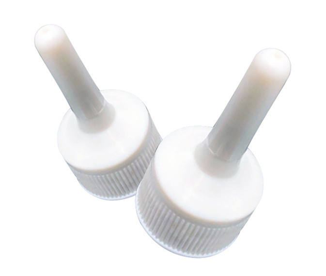 plastic with twisted cap pointed mouth pointed beak top mould cap for liquid bottle plastic pointed cap